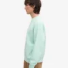 Bio-Oversize-Sweatshirt – Hellblau