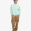 Bio-Oversize-Sweatshirt – Hellblau