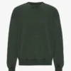 Bio-Oversize-Sweatshirt – Mitternachtsgrün