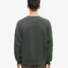 Bio-Oversize-Sweatshirt – Mitternachtsgrün