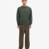 Bio-Oversize-Sweatshirt – Mitternachtsgrün