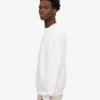 Bio-Oversize-Sweatshirt – Optisches Weiß