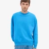 Bio-Oversize-Sweatshirt – Pazifikblau