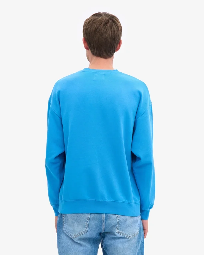 Bio-Oversize-Sweatshirt – Pazifikblau