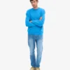 Bio-Oversize-Sweatshirt – Pazifikblau