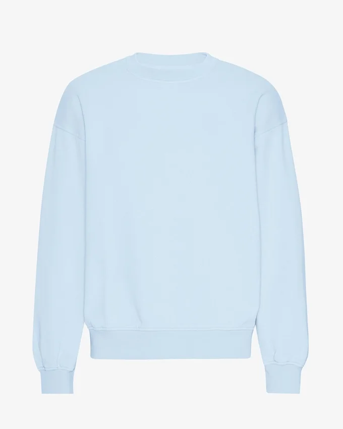 Bio-Oversize-Sweatshirt – Polarblau