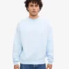 Bio-Oversize-Sweatshirt – Polarblau