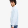 Bio-Oversize-Sweatshirt – Polarblau