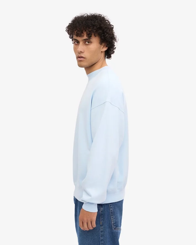 Bio-Oversize-Sweatshirt – Polarblau
