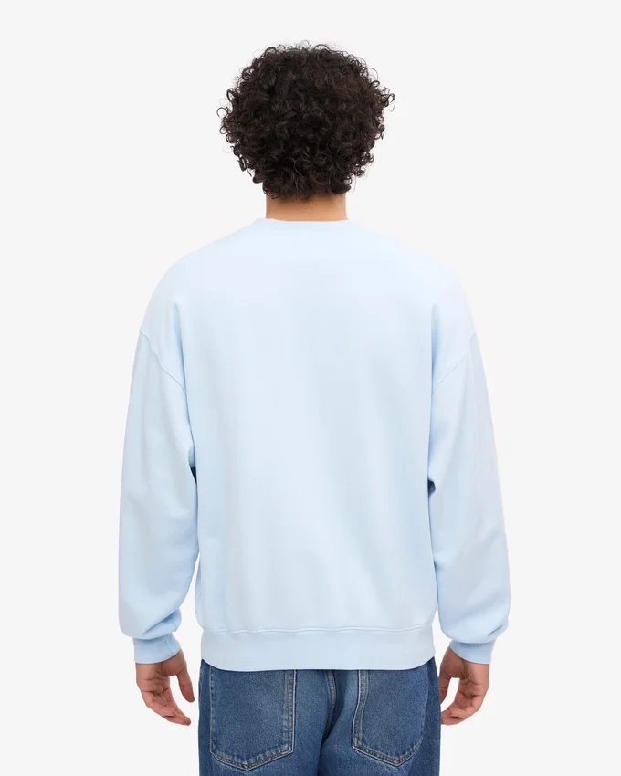 Bio-Oversize-Sweatshirt – Polarblau