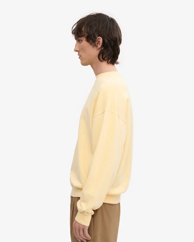 Bio-Oversize-Sweatshirt – Soft Yellow