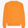 Bio-Oversize-Sweatshirt – Sonniges Orange