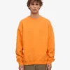 Bio-Oversize-Sweatshirt – Sonniges Orange