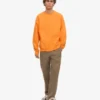 Bio-Oversize-Sweatshirt – Sonniges Orange