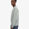Bio-Oversize-Sweatshirt – Stahlblau