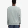Bio-Oversize-Sweatshirt – Stahlblau