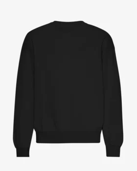 Bio-Oversize-Sweatshirt – Tiefschwarz