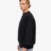 Bio-Oversize-Sweatshirt – Tiefschwarz
