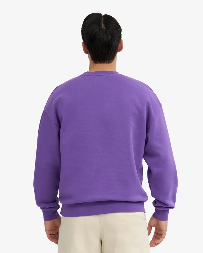 Bio-Oversize-Sweatshirt – Ultraviolett