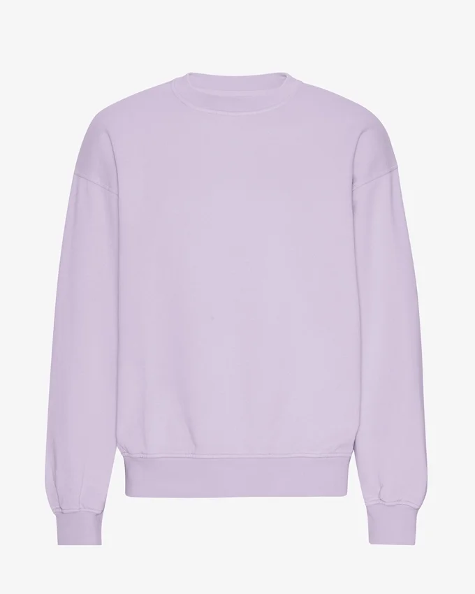 Bio-Oversize-Sweatshirt – Zartes Lavendel