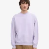 Bio-Oversize-Sweatshirt – Zartes Lavendel