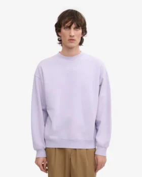Bio-Oversize-Sweatshirt – Zartes Lavendel