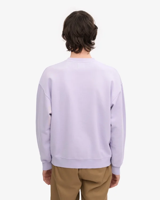 Bio-Oversize-Sweatshirt – Zartes Lavendel