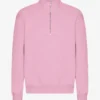 Bio-Pullover mit Troyer – Kirschblüte