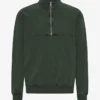Bio-Pullover mit Troyer – Midnight Forest