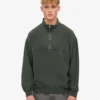 Bio-Pullover mit Troyer – Midnight Forest