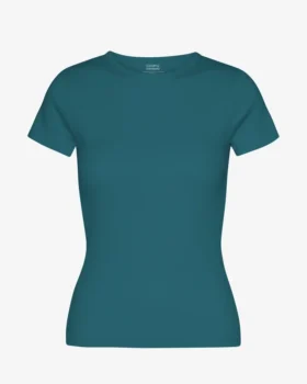 Bio-Ripp-T-Shirt – Ocean Green