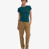 Bio-Ripp-T-Shirt – Ocean Green