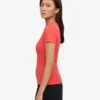 Bio-Ripp-T-Shirt – Red Tangerine