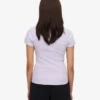Bio-Ripp-T-Shirt – Zartes Lavendel