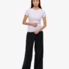 Bio-Ripp-T-Shirt – Zartes Lavendel