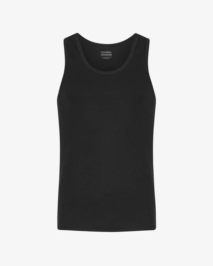 Bio-Ripp-Tanktop – Deep Black