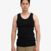 Bio-Ripp-Tanktop – Deep Black