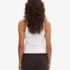 Bio-Ripp-Tanktop für Damen – Optisches Weiß