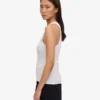 Bio-Ripp-Tanktop für Damen – Schneemelange