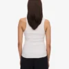 Bio-Ripp-Tanktop für Damen – Schneemelange
