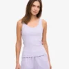 Bio-Ripp-Tanktop für Damen – Soft Lavender