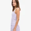 Bio-Ripp-Tanktop für Damen – Soft Lavender