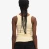 Bio-Ripp-Tanktop für Damen – Soft Yellow