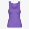 Bio-Ripp-Tanktop für Damen – Ultraviolett