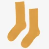 Bio-Socken – gebranntes Gelb