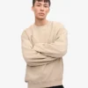 Bio-Socken im Oversize-Stil – Austerngrau