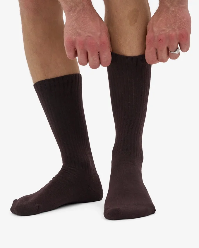 Bio-Socken – Kaffeebraun