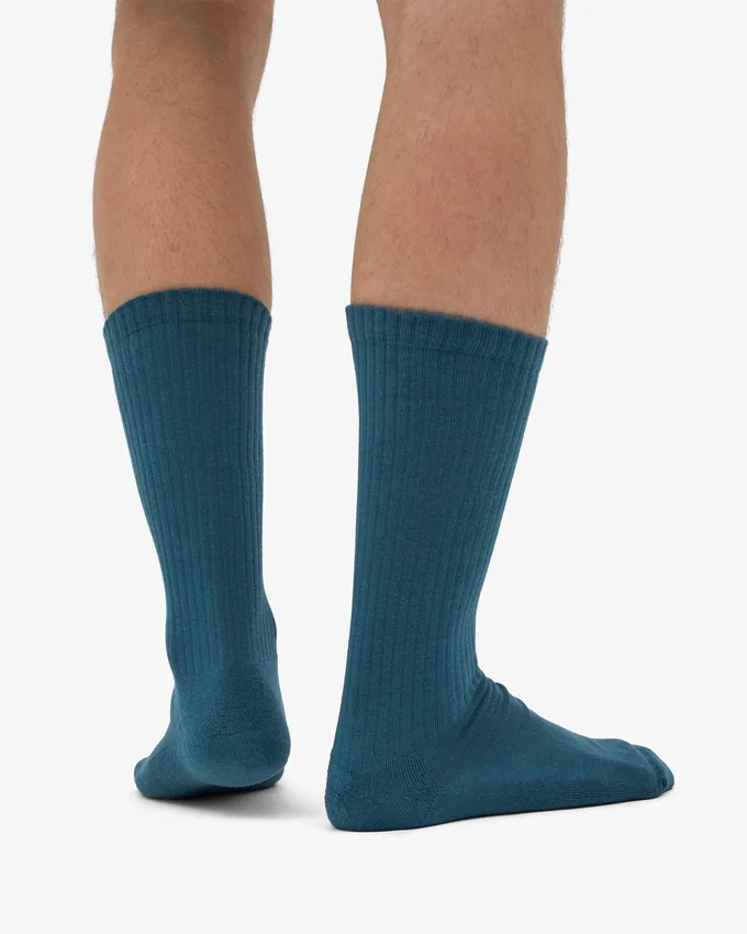 Bio-Socken – Ozeangrün