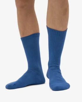 Bio-Socken – Petrolblau