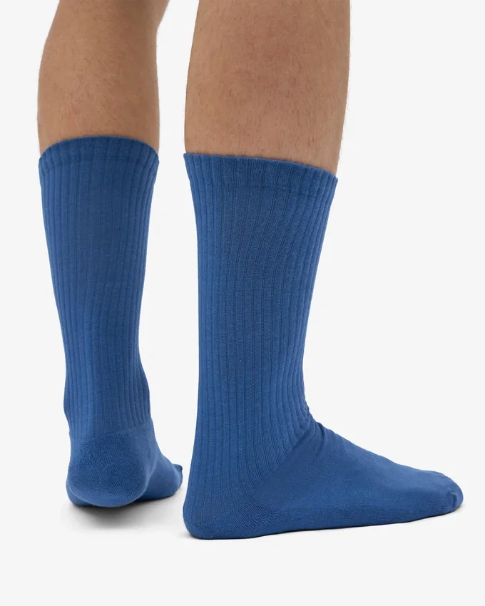 Bio-Socken – Petrolblau